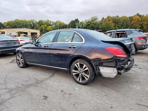 55SWF8EB1KU284095 — 2019 Mercedes-Benz C-Klasse, фото 2 с аукциона Copart, Задняя часть