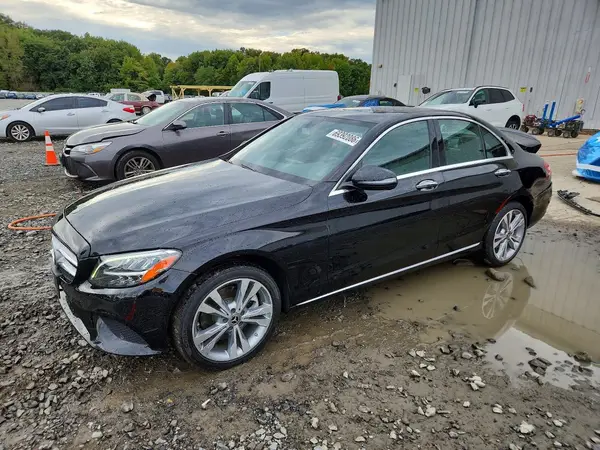 55SWF8EB1KU291662 — 2019 Mercedes-Benz C-Klasse, Задняя часть (Rear End), фото до ремонта