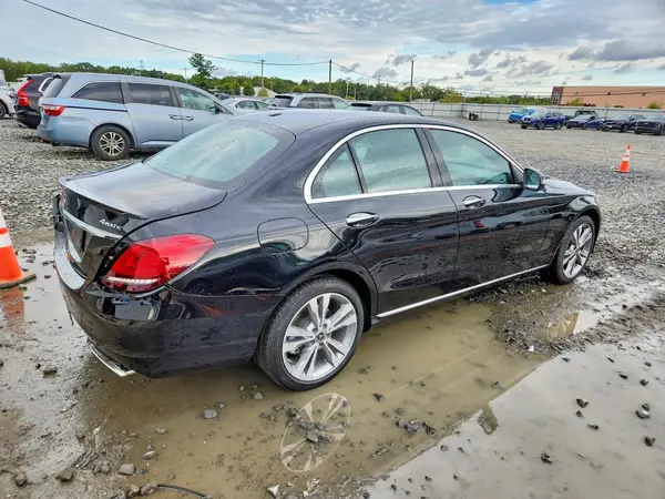 55SWF8EB1KU291662 — 2019 Mercedes-Benz C-Klasse, фото 3 с аукциона Copart 07.10.2026, Задняя часть