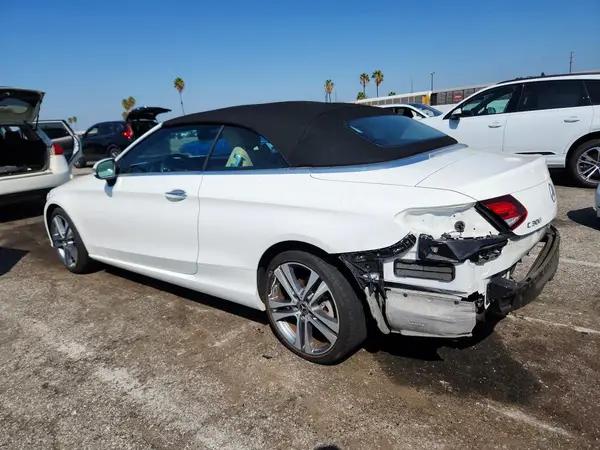 WDDWK8DB0KF859951 — 2019 Mercedes-Benz C-Klasse, фото 2 с аукциона Copart, Задняя часть