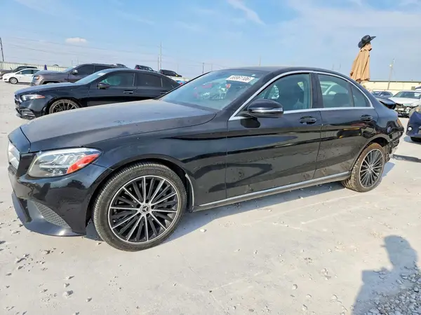 55SWF8DB6KU288810 — 2019 Mercedes-Benz C-Klasse, Задняя часть (Rear End), фото до ремонта