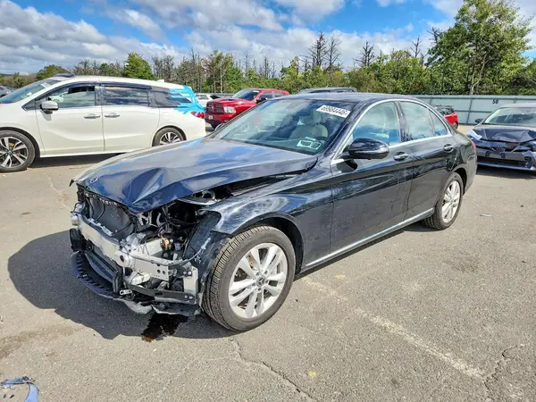 55SWF8EB5KU312321 — 2019 Mercedes-Benz C-Klasse, Передняя часть (Front End), фото до ремонта