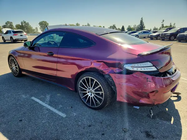 2019 MERCEDES-BENZ C-KLASSE VIN WDDWJ8DBXKF849687 фото 2