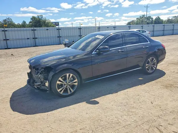 55SWF8DB3KU294936 — 2019 Mercedes-Benz C-Klasse, Передняя часть (Front End), фото до ремонта