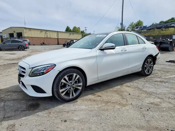 WDDWF8EB8KR483291 — 2019 Mercedes-Benz C-Klasse, Задняя часть (Rear End), фото до ремонта