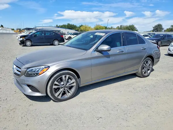 55SWF8EB6LU323331 — 2020 Mercedes-Benz C-Klasse, Задняя часть (Rear End), фото до ремонта