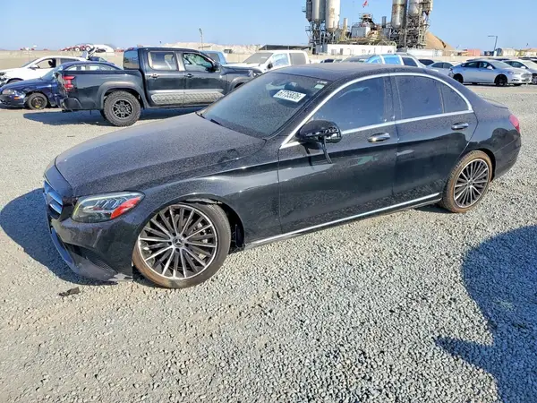 WDDWF8DBXLR541050 — 2020 Mercedes-Benz C-Klasse, Передняя часть (Front End), фото до ремонта