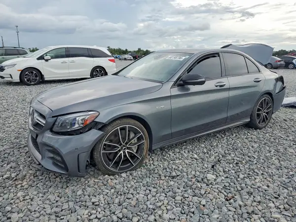 55SWF6EB1LU325024 — 2020 Mercedes-Benz C-Klasse, Задняя часть (Rear End), фото до ремонта