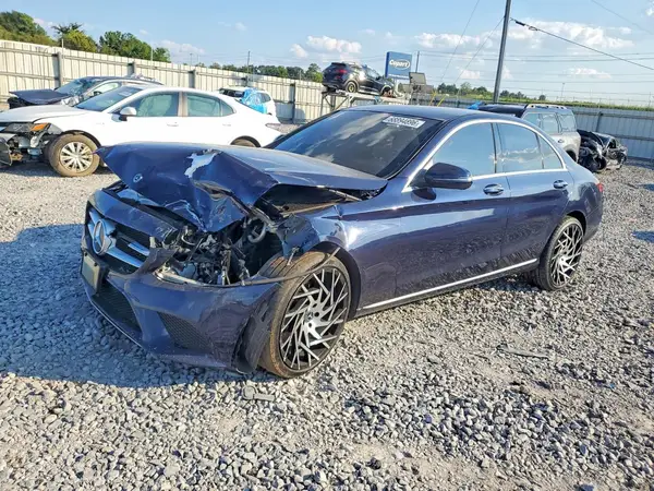 W1KWF8EB9LR570988 — 2020 Mercedes-Benz C-Klasse, Передняя часть (Front End), фото до ремонта