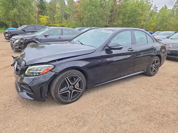 55SWF8EB2LU329417 — 2020 Mercedes-Benz C-Klasse, Передняя часть (Front End), фото до ремонта