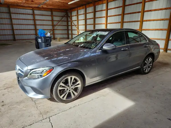 W1KWF8EB8LR588754 — 2020 Mercedes-Benz C-Klasse, Задняя часть (Rear End), фото до ремонта