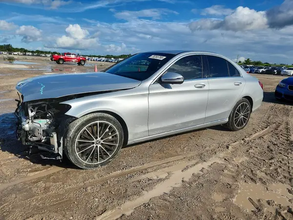 WDDWF8DB4LR538919 — 2020 Mercedes-Benz C-Klasse, Передняя часть (Front End), фото до ремонта