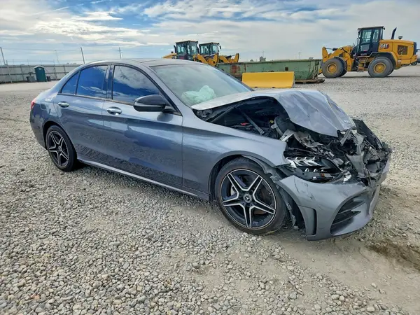 W1KWF8EB7MR612138 — 2021 Mercedes-Benz C-Klasse, фото 4 с аукциона Copart, Передняя часть