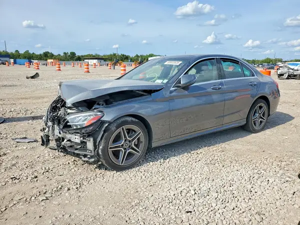 W1KWF8EB2MR649288 — 2021 Mercedes-Benz C-Klasse, Передняя часть (Front End), фото до ремонта