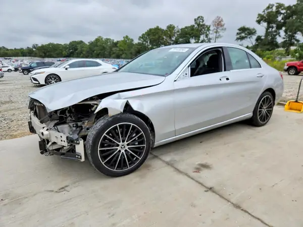 W1KWF8DB1MR644844 — 2021 Mercedes-Benz C-Klasse, Передняя часть (Front End), фото до ремонта