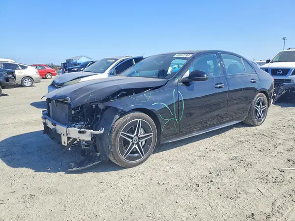 W1KAF4GB4PR142218 — 2023 Mercedes-Benz C-Klasse, Передняя часть (Front End), фото до ремонта