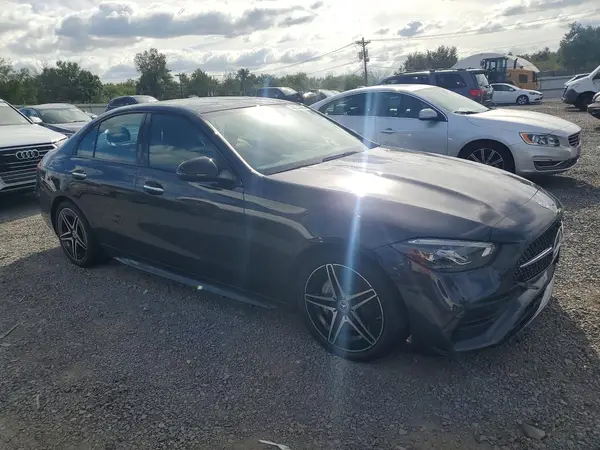 W1KAF4HB9RR172476 — 2024 Mercedes-Benz C-Klasse, фото 4 с аукциона Copart, Подтопление