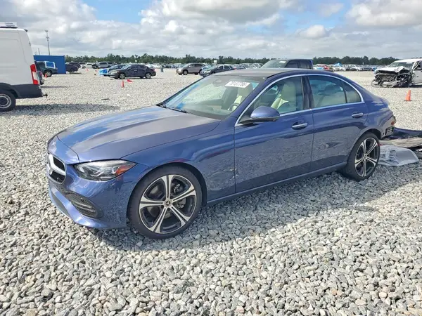 W1KAF4GB9SR261262 — 2025 Mercedes-Benz C-Klasse, Задняя часть (Rear End), фото до ремонта