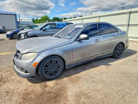 WDDGF81X59F210035 — 2009 Mercedes-Benz C, Передняя часть (Front End), фото до ремонта