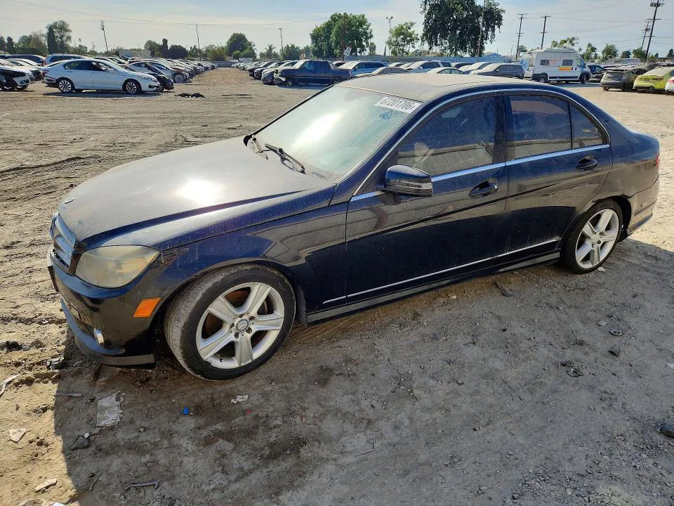 2010 MERCEDES-BENZ C VIN WDDGF5EB6AR120134 фото 1
