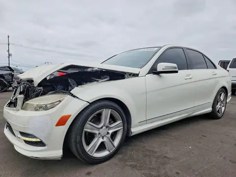 WDDGF5EB5BR182030 — 2011 Mercedes-Benz C, Передняя часть (Front End), фото до ремонта