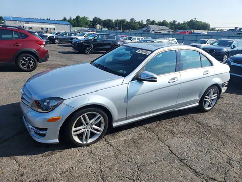 WDDGF8AB7DA843808 — 2013 Mercedes-Benz C, Задняя часть (Rear End), фото до ремонта