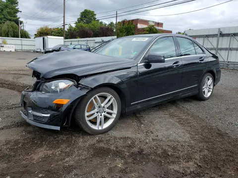 WDDGF8AB4EG256920 — 2014 Mercedes-Benz C, Передняя часть (Front End), фото до ремонта