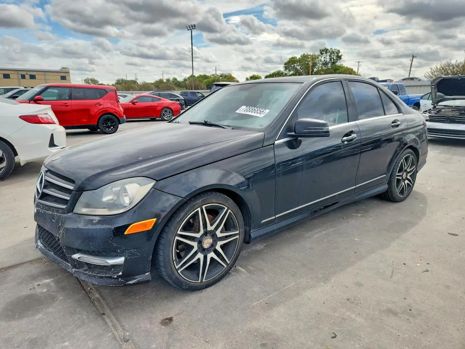 2014 MERCEDES-BENZ C VIN WDDGF8AB3EG208664 фото 1