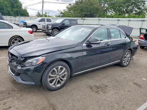 55SWF4KB5FU049086 — 2015 Mercedes-Benz C, Задняя часть (Rear End), фото до ремонта