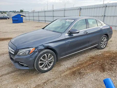 55SWF4KB8FU061345 — 2015 Mercedes-Benz C, Передняя часть (Front End), фото до ремонта