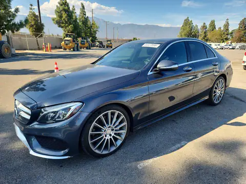 55SWF6GB8FU009928 — 2015 Mercedes-Benz C, Передняя часть (Front End), фото до ремонта
