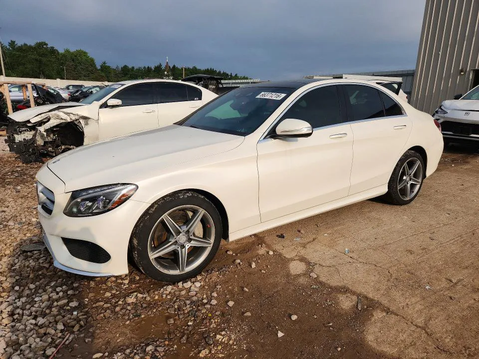 2015 MERCEDES-BENZ C VIN 55SWF4KB0FU041591 фото 1