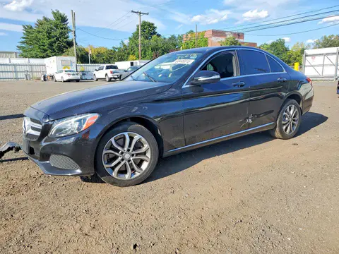 55SWF4KB1FU065947 — 2015 Mercedes-Benz C, Передняя часть (Front End), фото до ремонта