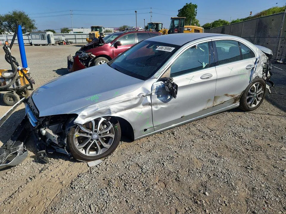 2015 Mercedes-Benz C VIN 55SWF4JB4FU066186 фото 1