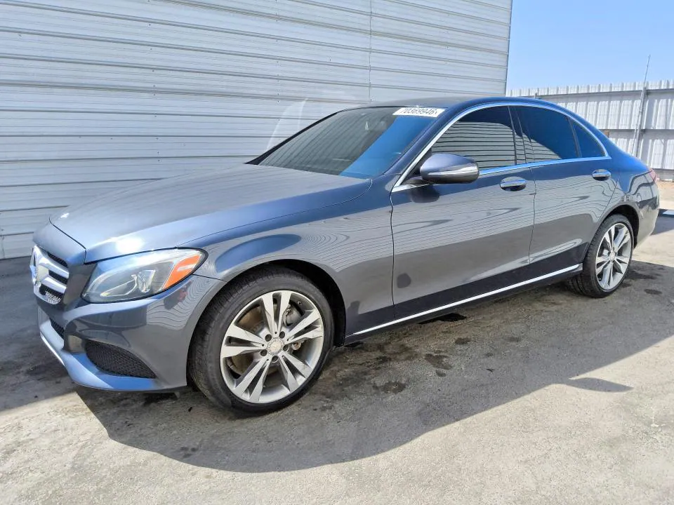 2015 Mercedes-Benz C VIN 55SWF4KB5FU037052 фото 1