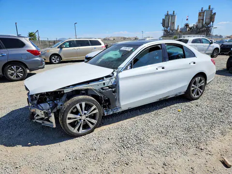 55SWF4JB8FU050167 — 2015 Mercedes-Benz C, Передняя часть (Front End), фото до ремонта