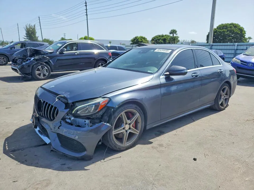 2016 MERCEDES-BENZ C VIN 55SWF4JBXGU121399 фото 1