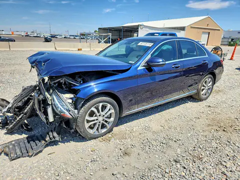 55SWF4KB1GU147873 — 2016 Mercedes-Benz C, Передняя часть (Front End), фото до ремонта