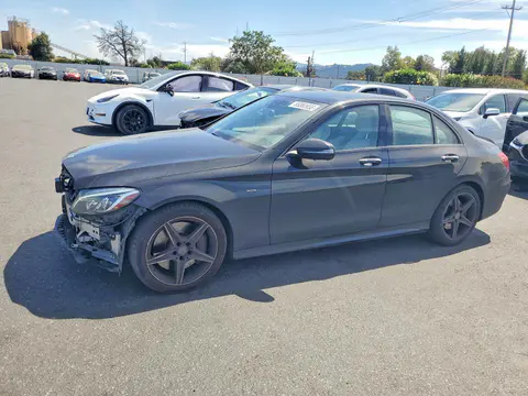 55SWF6EB9GU159390 — 2016 Mercedes-Benz C, Передняя часть (Front End), фото до ремонта