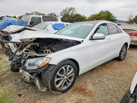 55SWF4JB4GU168668 — 2016 Mercedes-Benz C, Передняя часть (Front End), фото до ремонта
