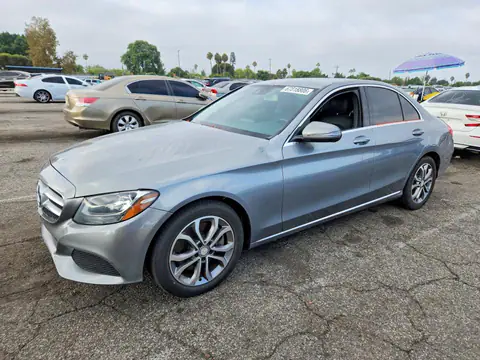 55SWF4JB5GU118135 — 2016 Mercedes-Benz C, Задняя часть (Rear End), фото до ремонта