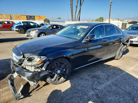 55SWF4JB5GU098565 — 2016 Mercedes-Benz C, Передняя часть (Front End), фото до ремонта