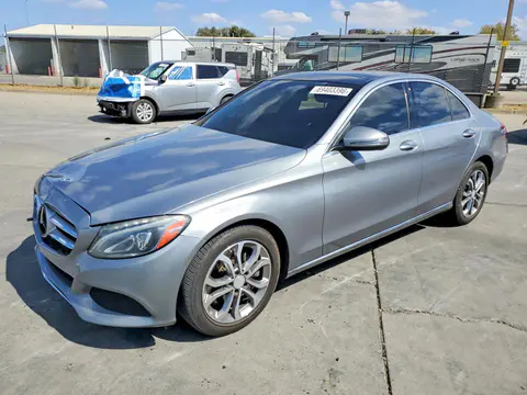 55SWF4JB6GU112957 — 2016 Mercedes-Benz C, Передняя часть (Front End), фото до ремонта