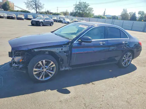 55SWF4JB4GU174938 — 2016 Mercedes-Benz C, Передняя часть (Front End), фото до ремонта