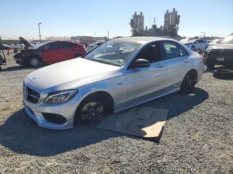 55SWF6EB3GU126403 — 2016 Mercedes-Benz C, Передняя часть (Front End), фото до ремонта