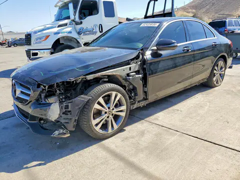 55SWF4JB6HU223588 — 2017 Mercedes-Benz C, Передняя часть (Front End), фото до ремонта