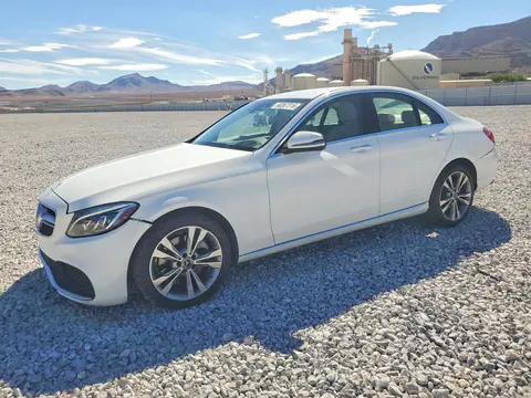 55SWF4KB9HU229870 — 2017 Mercedes-Benz C, Задняя часть (Rear End), фото до ремонта