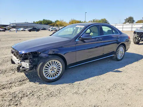 55SWF4JB0HU225367 — 2017 Mercedes-Benz C, Передняя часть (Front End), фото до ремонта