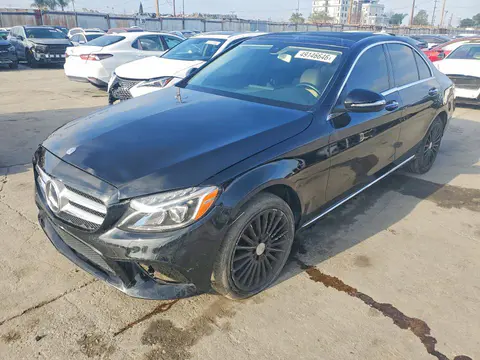 55SWF8EB0KU316423 — 2019 Mercedes-Benz C, Передняя часть (Front End), фото до ремонта