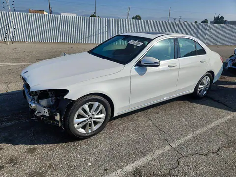 55SWF8DB8KU293717 — 2019 Mercedes-Benz C, Передняя часть (Front End), фото до ремонта